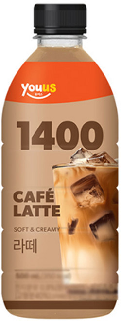 유어스 1400 라떼 500ml x 16개
