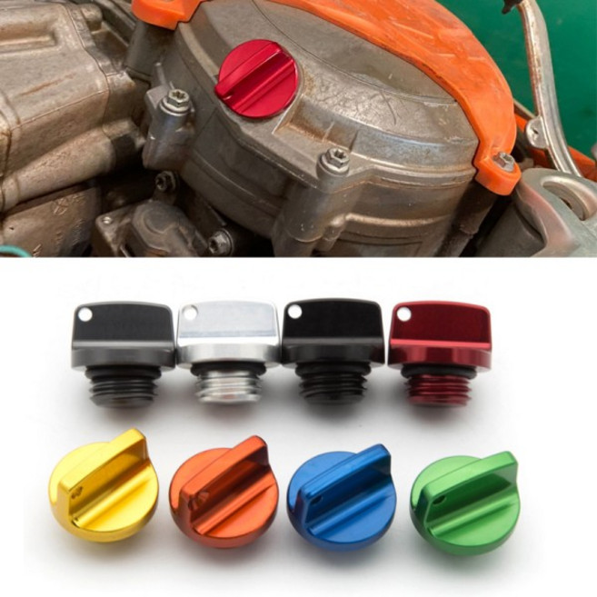 M23*3mm 오일 필러 플러그 캡 SX EXC SMC Enduro Super Duke 125 690, 04 파란색