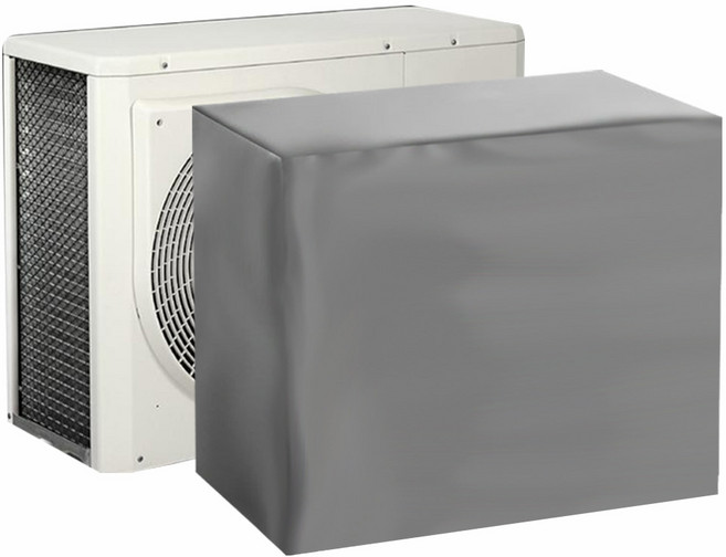 쿨팩토리 에어컨 실외기 커버 방수 덮개 에어콘, 그레이