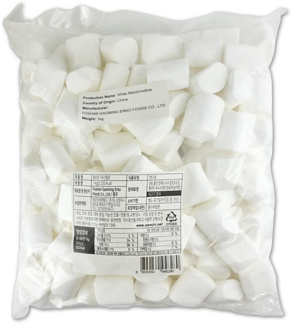 코스트코 마시멜로우 마시멜로, 1kg, 1개
