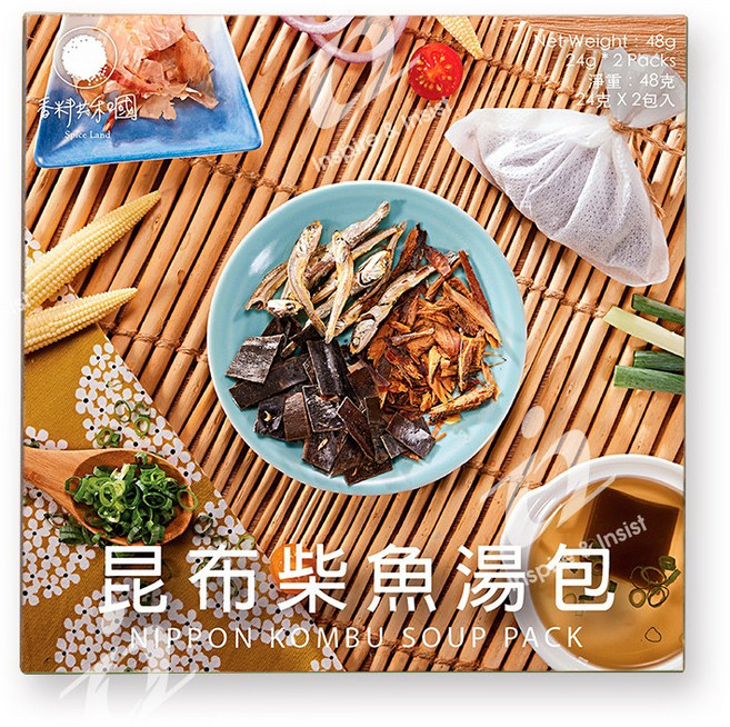 香料共和國 昆布柴魚湯包, 1個