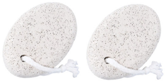 도나토르 1+1 발 각질제거 돌 스톤, 그레이, 1세트