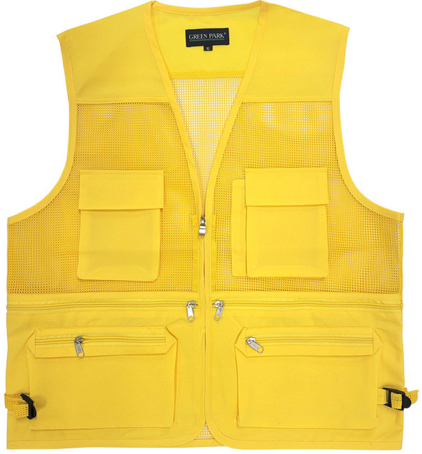 그린파크 현장 작업용 소망사 조끼 매쉬 공사 물류 배달 조끼 인쇄가능