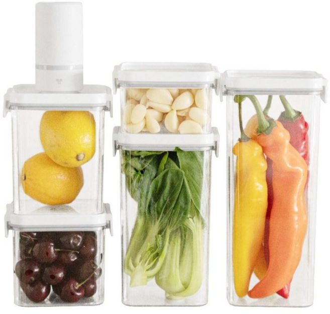 88그로스 진공 밀폐용기 5종 세트 + 전동펌프, 1개