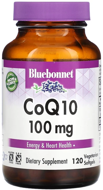Bluebonnet Nutrition CoQ10 100mg 베지 소프트젤 120정 - 쿠팡