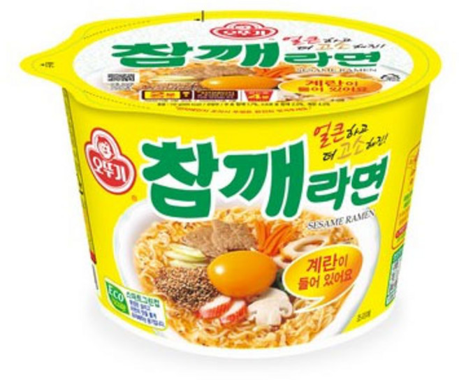 오뚜기 참깨라면 용기면 110gX12개, 12개