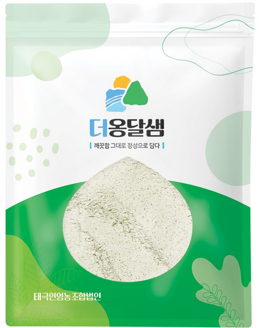 더옹달샘 국산 입자고운 생 녹두가루 분말 500g 빈대떡 녹두팩, 1개