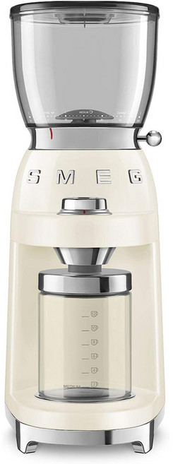 스메그 커피그라인더 CGF01CREU 원두분쇄기 크림, 기본