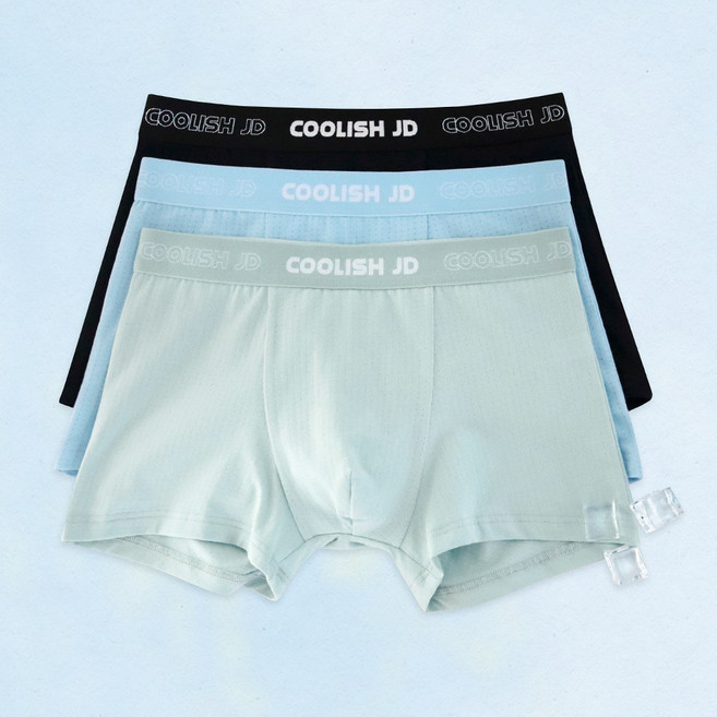 제임스딘 남아 주니어 쿨메쉬 코튼 드로즈 3종 세트