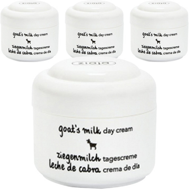 지아자 산양유 데이크림, 4개, 50ml