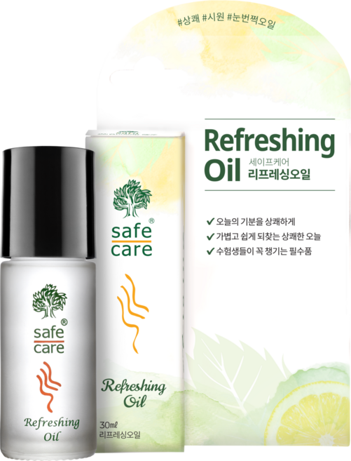 아로마오일 롤온 멘톨 페퍼민트 천연 에센셜 비염 코막힘 졸음방지 야돔 야몽, 30ml, 1개