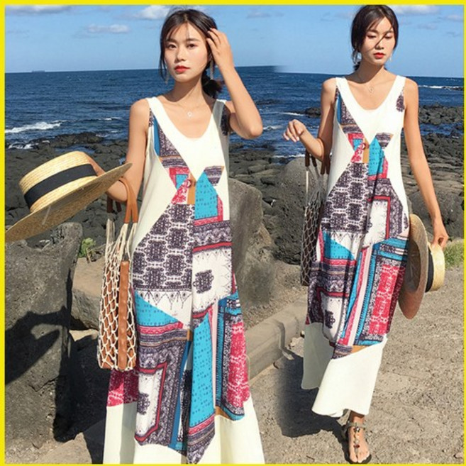 vaviola 바비올라 와이드 에스닉 점프수트-172