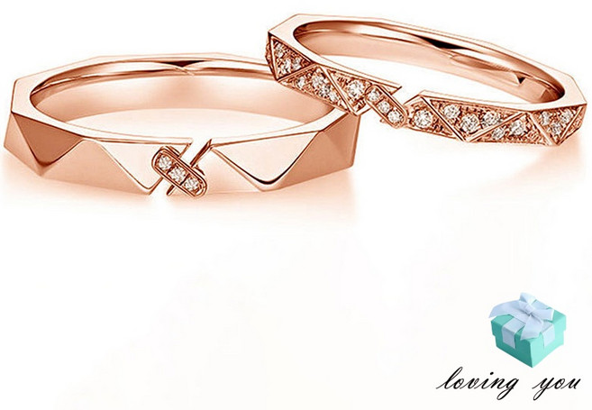 러빙유 남녀 커플링 세트 사이즈조절가능