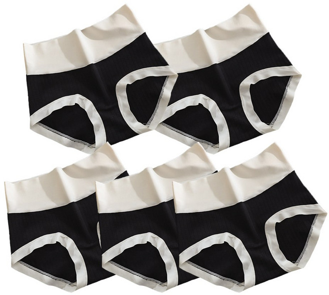 센스베이직 하이웨스트 고탄력 여성 면팬티 5종