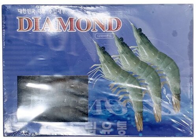 냉동 대하30미 500g / 흰다리새우, 1개