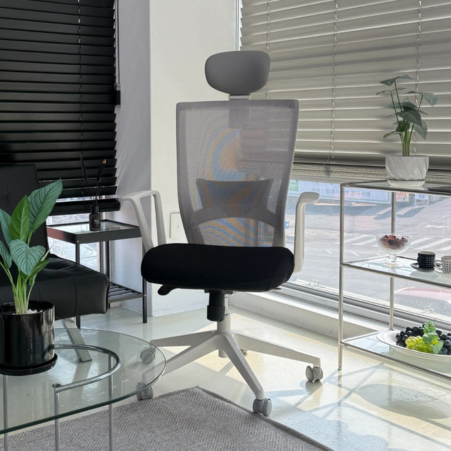 맞춤제작 커버무드 시디즈 의자 좌판 호환 커버, 블랙, 1개