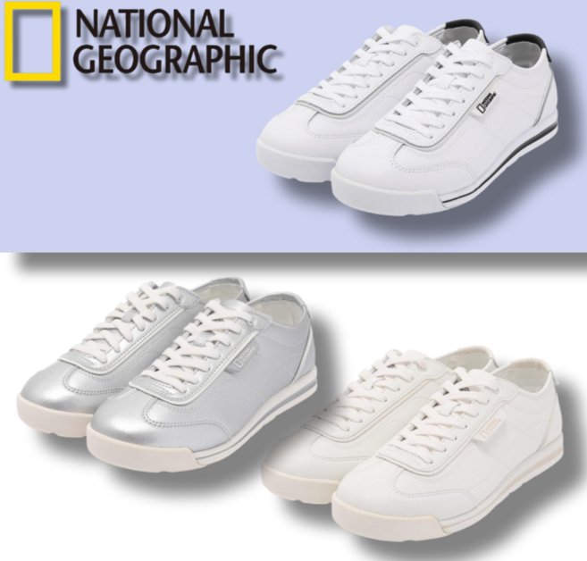 25년신상 국내매장정품 내셔널지오그래픽 남성운동화 여성운동화 스니커즈 운동화 웨이브 베이직 데일리 남자운동화 여자운동화 남녀공용 NATIONAL GEOGRAPHIC 특가세일