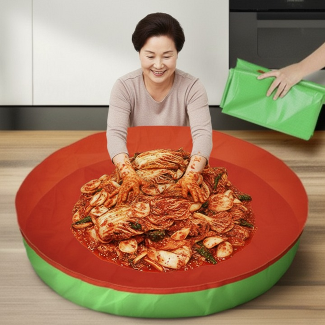 핫픽몰 무봉재 위생 다용도 김장매트 효도템, 국내산 무봉제 김장매트 180cm, 1개
