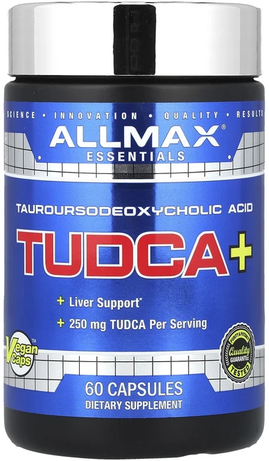ALLMAX TUDCA 간 보호제 60캡슐, 1개, 60정 - 쿠팡