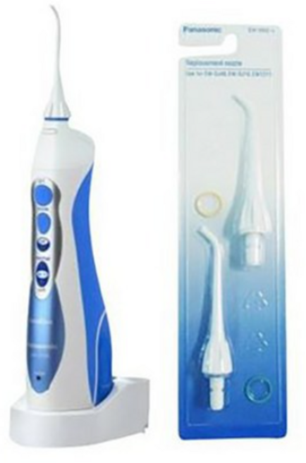 파나소닉 제트워셔 구강세정기 + 노즐 2P, 구강 세정기(EW-1211A),노즐(EW0955), 화이트+블루