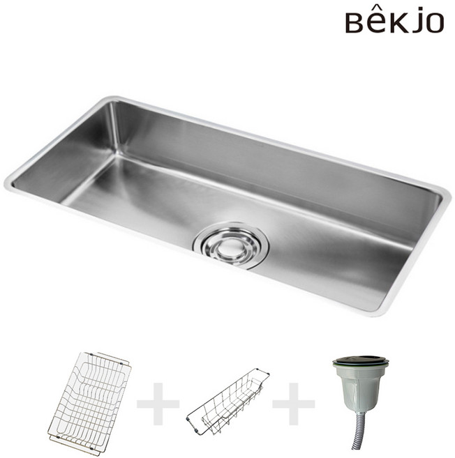 백조 그랜드940 GD940 대형 20R 주방 사각싱크볼 교체, 그랜드940+스텐배수구, 1개