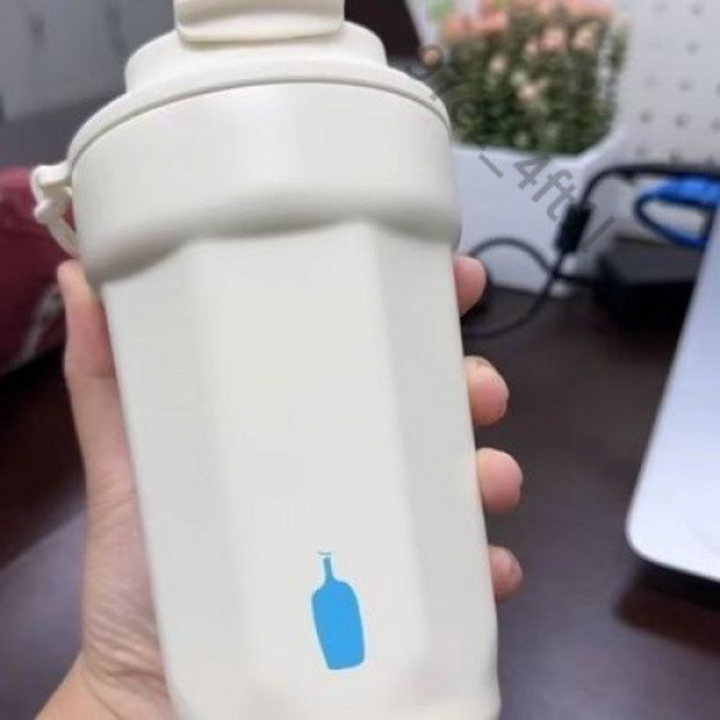 Blue Bottle 保溫咖啡杯, 1個, 陶瓷內膽密封戶外車載保溫咖啡杯
