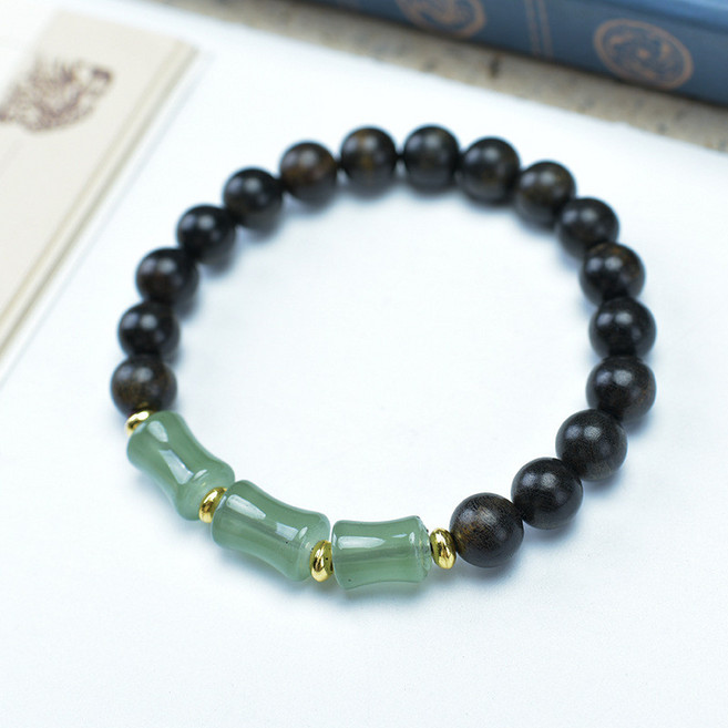 沉貴寶流蘇財寶多圈佛珠沉香手串鏈 新中式文玩手持男女士