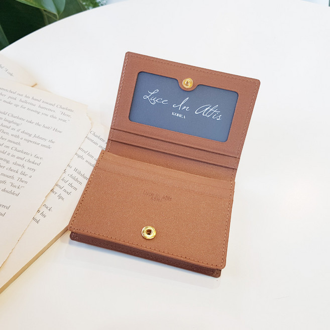 루체인알티스 물결 소가죽 남자 여자 명함지갑 카드지갑 명함케이스