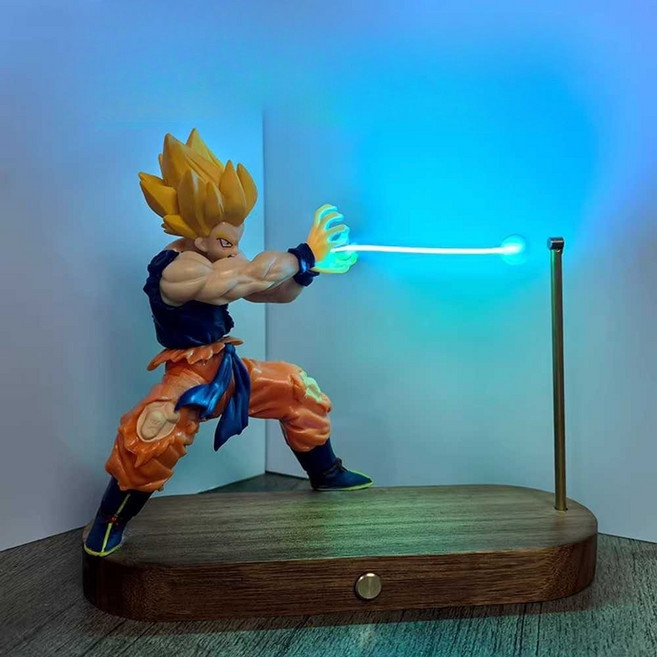 드래곤볼 손오공 에네르기파 조명 무드등 피규어 무천도사, 프리저