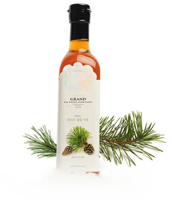 이영숙푸드 솔잎식초 천연 발효 식초 3년숙성 420ml, 1개