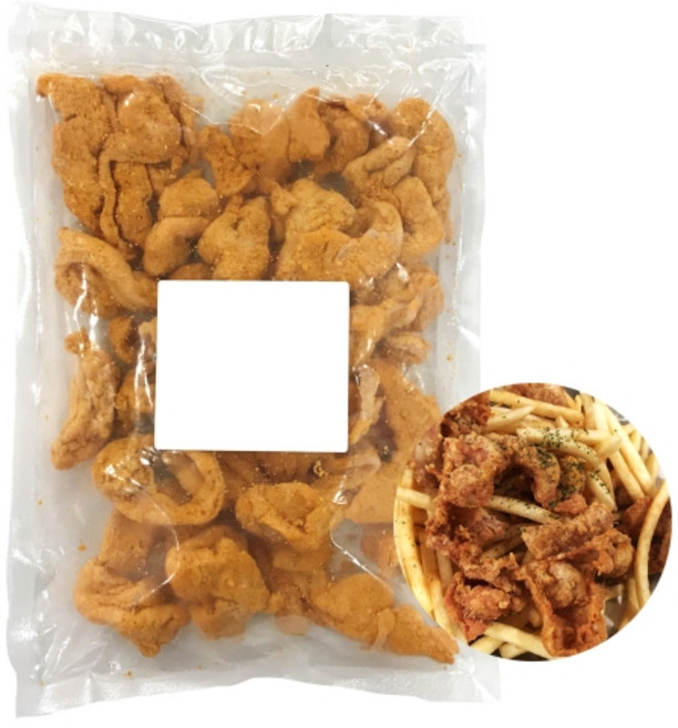 스파이스 닭껍질튀김500g(닭껍질후라이)(닭껍질튀김), 1개, 500g