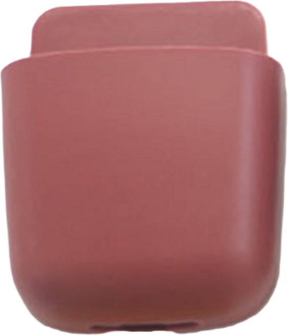 부착식 멀티수납 리모컨 거치대, 빨강(체리), 3개