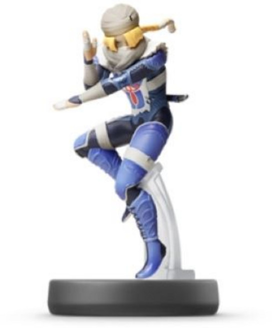 [국내정품] 닌텐도 아미보 amiibo 젤다의 전설 시간의 오카리나 시크 아미보 (대난투), 1개