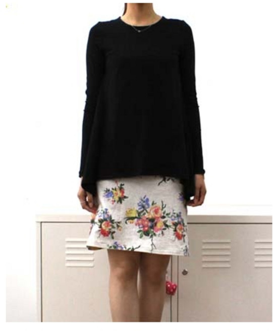 패션스타트 패턴인 P114 Dress 여성 원피스 옷 패턴 도안 옷본 여성복, 1개, 혼합