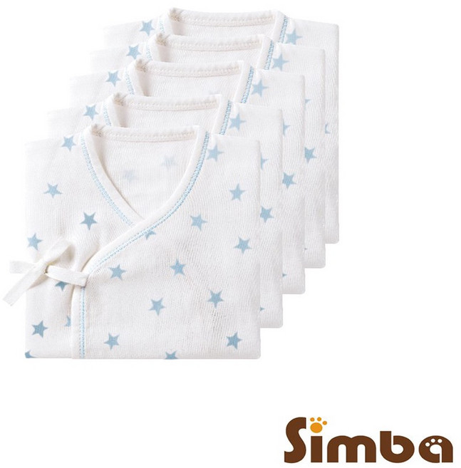 Simba 小獅王辛巴 極柔感紗布衣 新生兒五件組