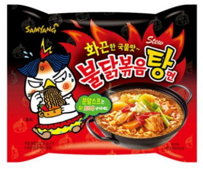 삼양 불닭볶음탕면 4입 총4, 4개