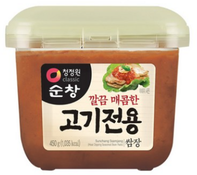 청정원 고기전용쌈장, 450g, 10개