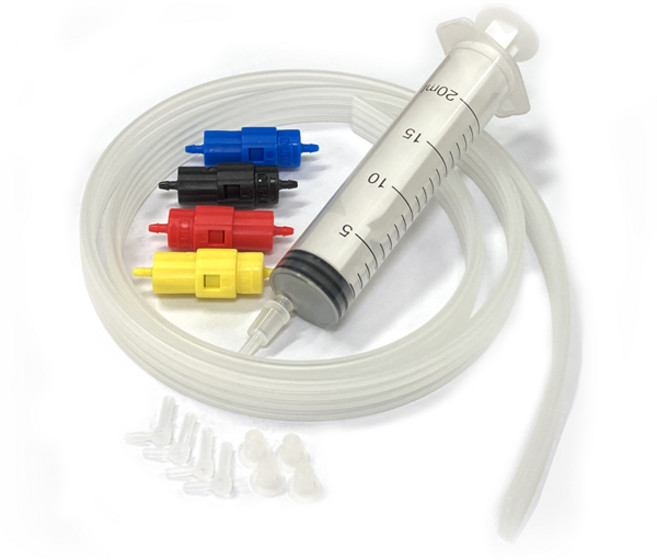 무한잉크공급기용 호스 교체세트(퀵커넥터포함), 1개