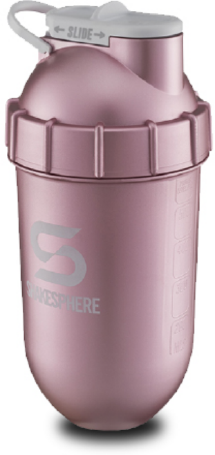 쉐이크스피어 오리지널 뷰 노볼 쉐이크통 쉐이커 프로틴쉐이커, 오리지널 로즈골드, 700ml, 1개