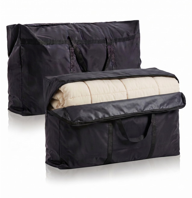 윤별 특대형 여행 이사가방, 블랙, 2개