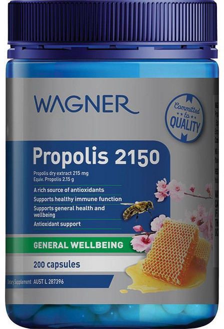 와그너 프로폴리스 2150mg 200캡슐, 1개, 200정