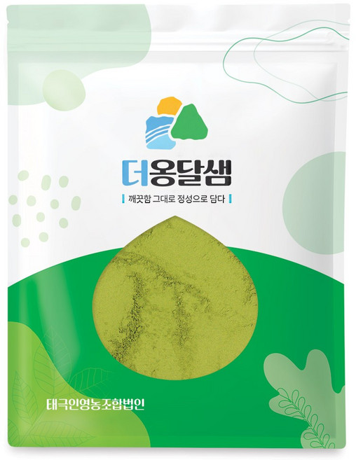 더옹달샘 고운입자 뽕잎 가루 500g 국산 뽕나무잎 분말, 1개