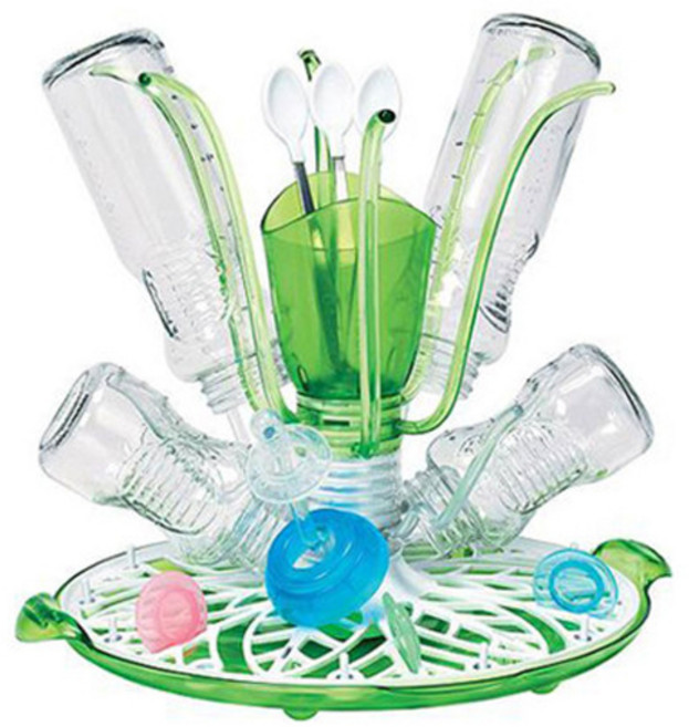 먼치킨 새싹 젖병 건조대, 그린