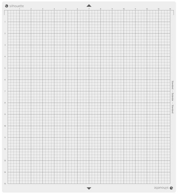 실루엣 카메오 플러스 15인치 일반 커팅 매트 35.5x38 cm / 매트지