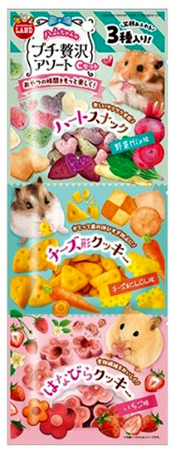 마루칸 쁘띠 럭셔리 간식 C세트 햄스터 간식 먹이, 1개, 20g
