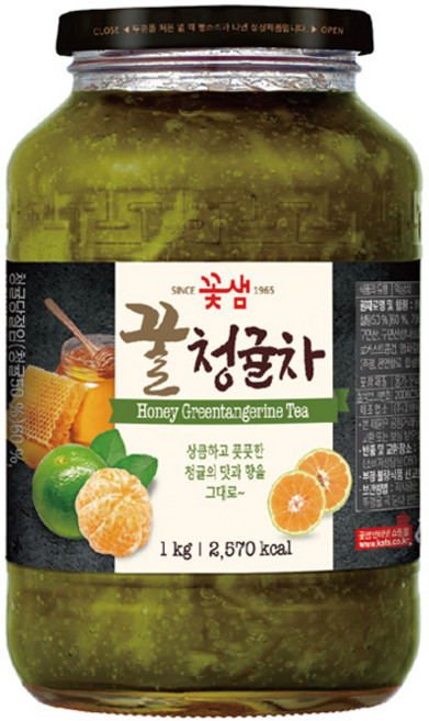 꽃샘 꿀청귤차 담터다방, 1개입, 1개, 1kg