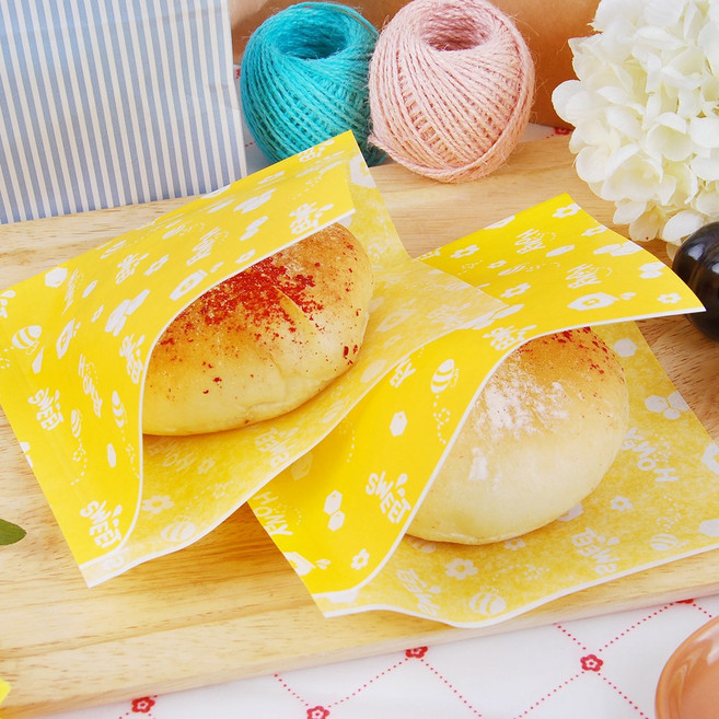 오렌지포장 와플봉투 허니 L1515, 500개, 1세트