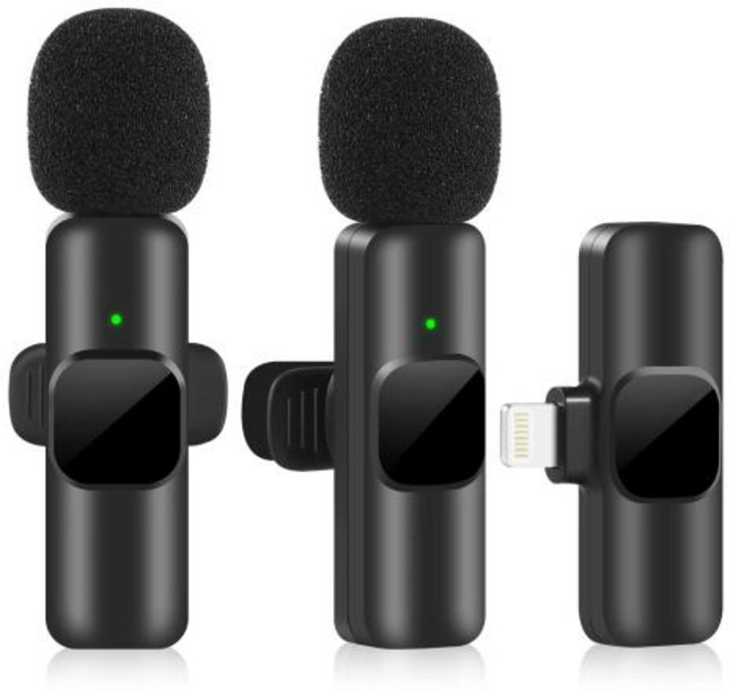 아이폰 아이패드 노트북용 전문 무선 마이크 안드로이드 라이브 게임 비디오 녹화 인터뷰 비즈니스 마이크, 1 to 2 for ios, 1 to 2 for ios, 1) 1 to 2 for ios