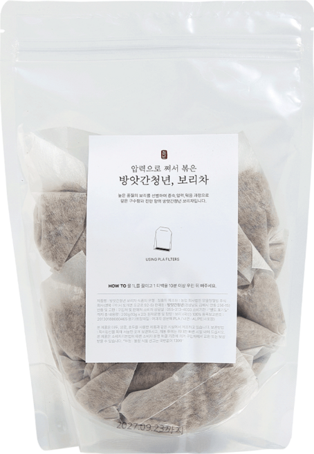 방앗간청년 압력으로 볶아 특별한 보리차 티백, 10g, 20개입, 1개