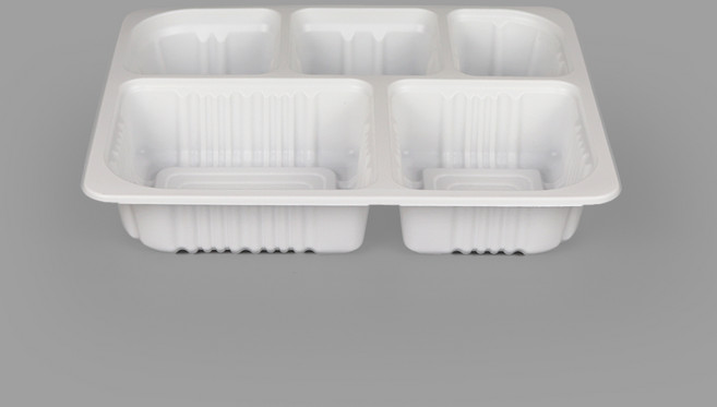 PP실링용기 중형 AJ 23194-5A 백색, 1개, 600개